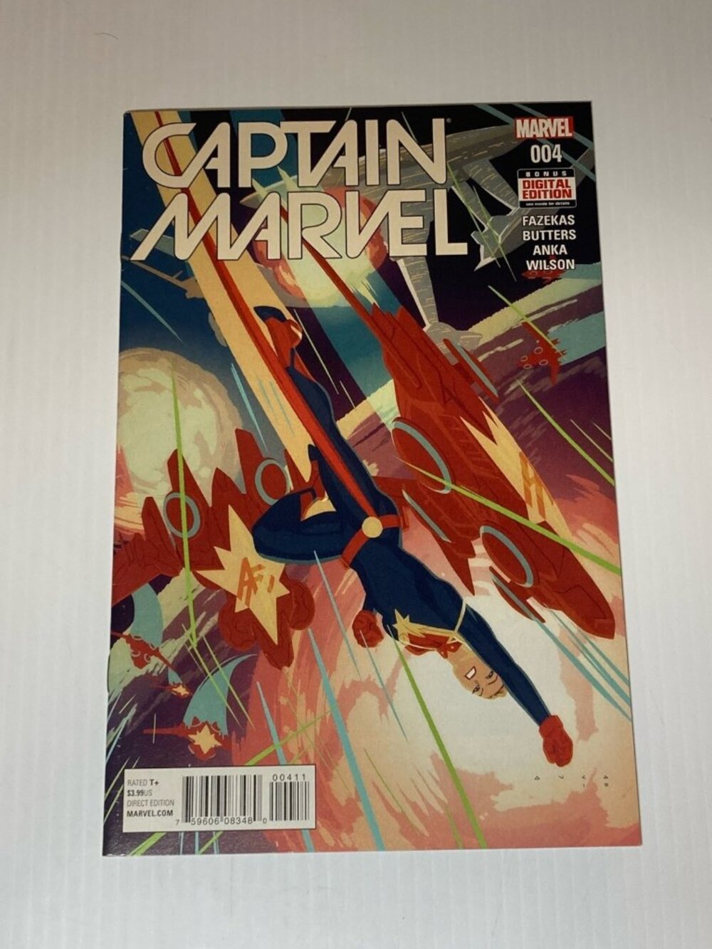 Captain Marvel #4 June 2016 Marvel Comics